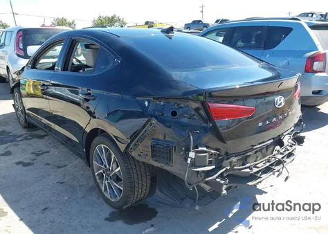 2020 Hyundai Elantra Sel/Value/Limited z USA, uszkodzony, nr VIN 5NPD84LF9LH534042